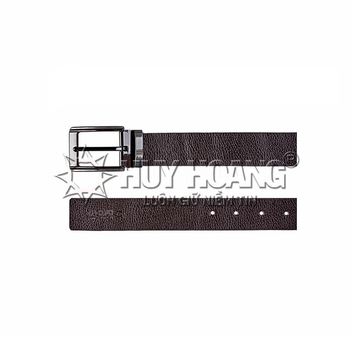 Bóp &amp; Dây nịt nam Huy Hoàng da bò màu nâu HP2109-HP4121