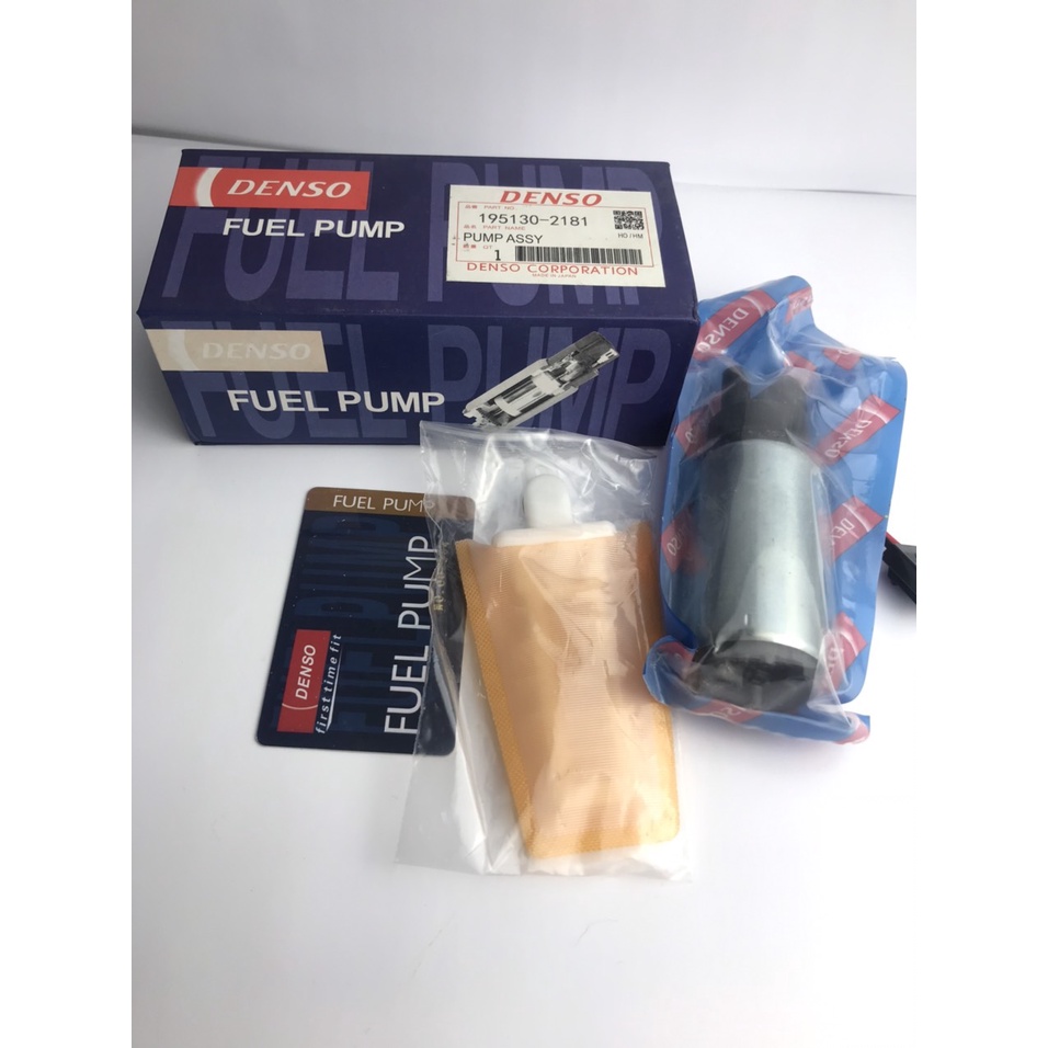 ✅GIÁ TỐT✅Bơm Xăng Denso Giắc To Dùng Chung Nhiều Loại Xe Toyota/Kia/Hyundai Mã 195130-2181