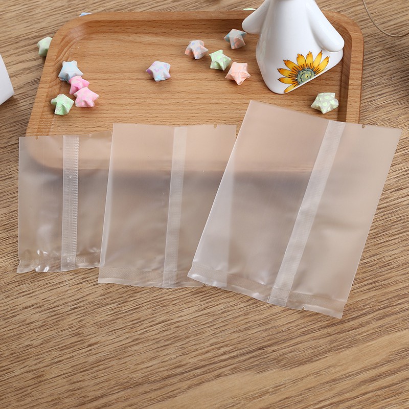 Bộ 100 Túi Nhựa Trong Suốt Đựng Bánh Kẹo Làm Quà