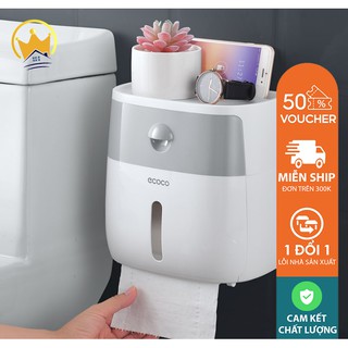 Hộp đựng giấy vệ sinh chống nước ecoco - đa năng, sang trọng, tiện dụng
