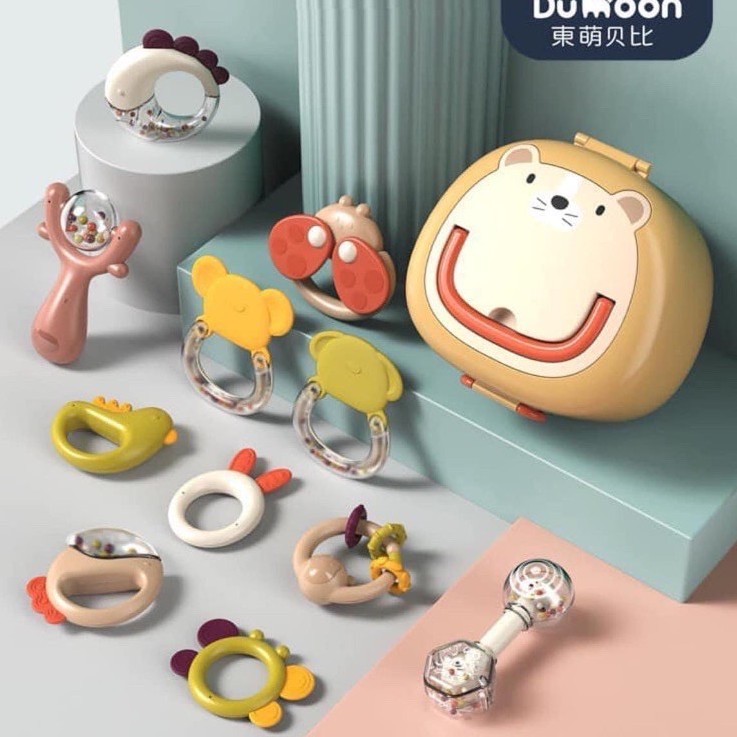 Xúc xắc duhoon gặm nướu duhoon lục lạc duhoon cho bé