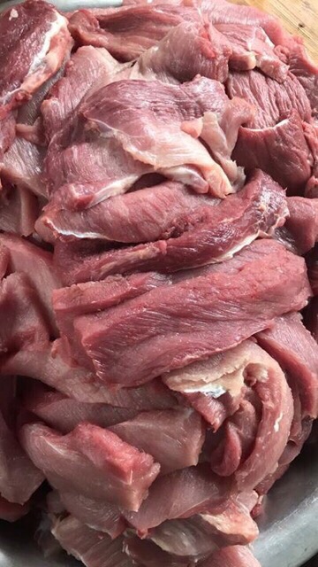500g thịt lợn gác bếp