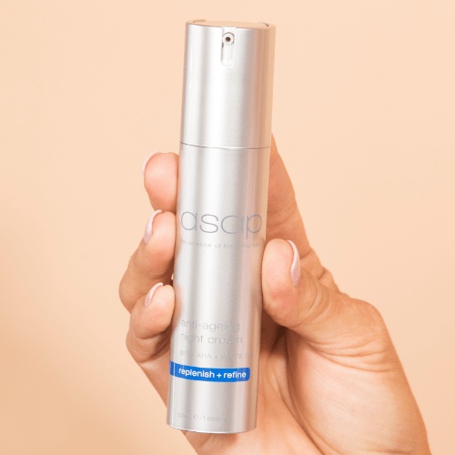 HÀNG CÔNG TY] Kem Dưỡng Asap Anti Ageing Night Cream Dưỡng Ẩm Tái Tạo, Phục Hồi Da Ban Đêm