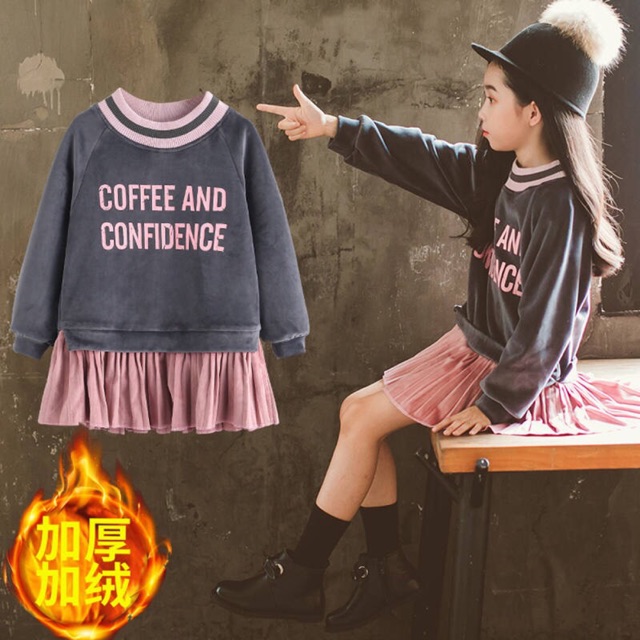 Áo váy 👗 👗 👗 nhung ( chất cực xịn)