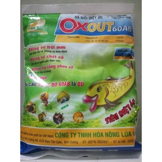Bả mồi diệt ôc - oxout 60ab - bả mồi diệt ốc sên, ốc bươu vàng, ốc nhớt và các loại ốc gây hại khác