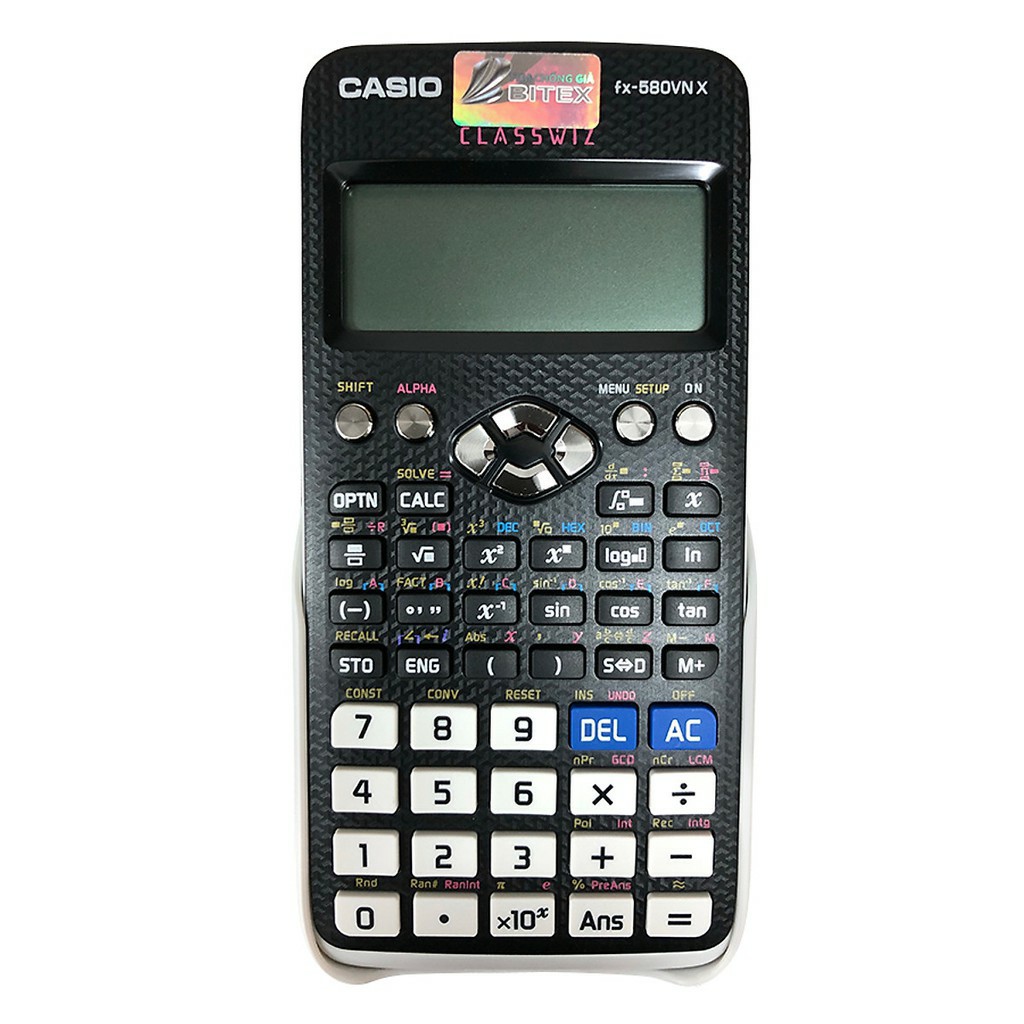 [SIÊU RẺ]         Máy tính Casio FX - 580VN X chính hãng - bảo hành 7 năm lỗi 1 đổi 1 - 1 chiếc