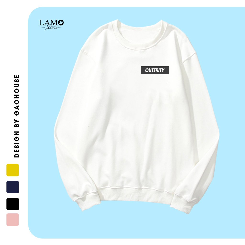 Áo hoodie , áo Sweater outerity phong cách unisex Lamo Store (N341)