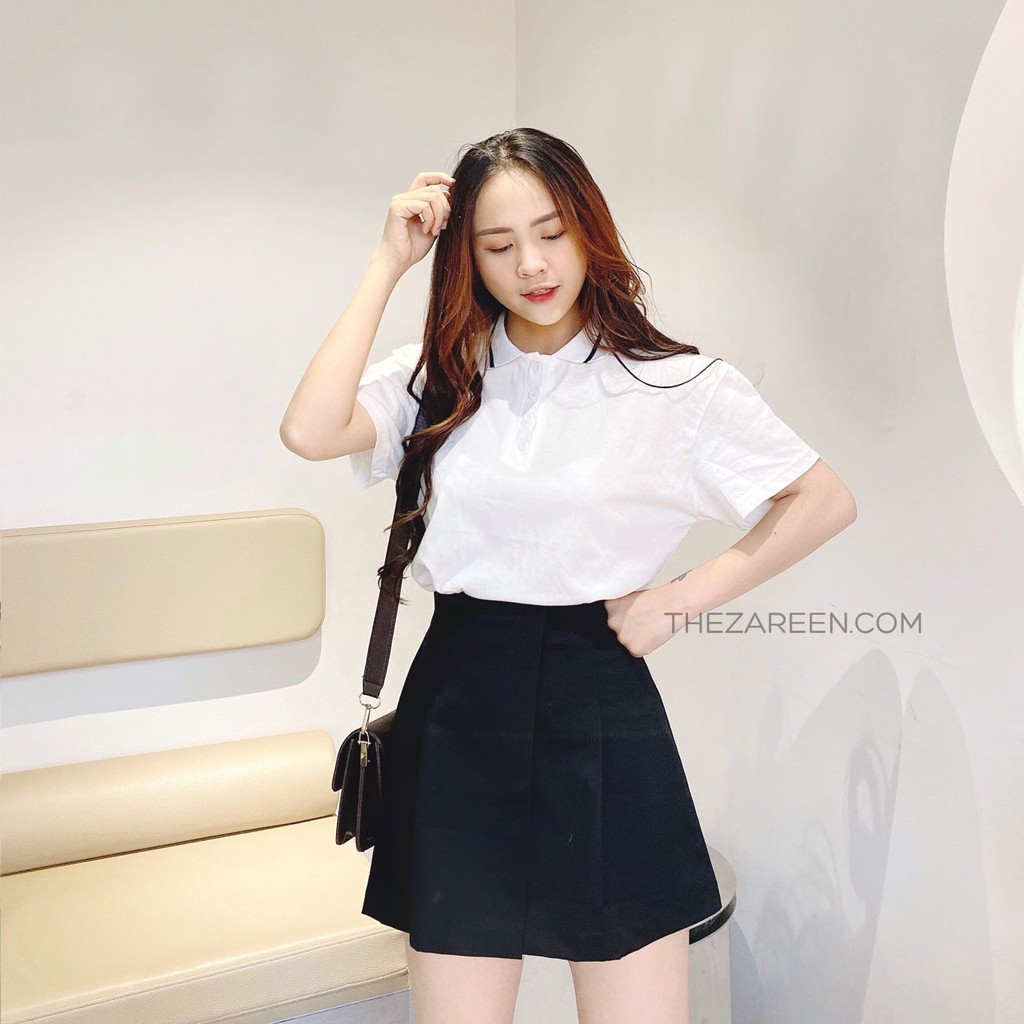 CHÂN VÁY XẾP LI ZAREEN VAA09 ĐEN | BigBuy360 - bigbuy360.vn
