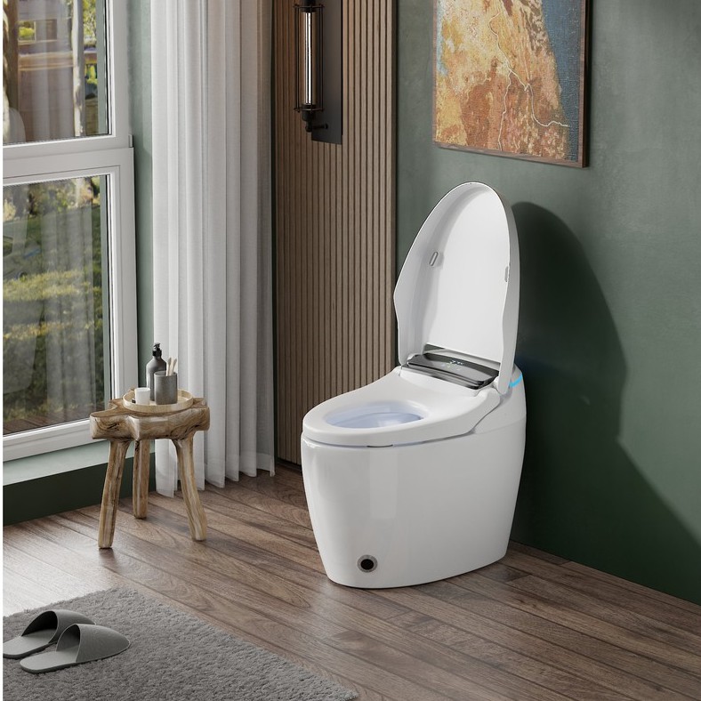 Bồn cầu thông minh tự động bệt thông minh Thiết Bị Vệ Sinh Cao Cấp BELLUX smart intelligent toilet