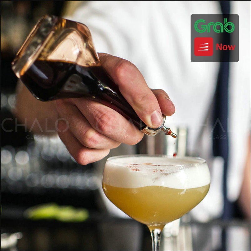 Bình thuỷ tinh Bitter Bottle cho Bartender 50ml - Uber Bar Tools - 46/X-043 [Chính hãng]