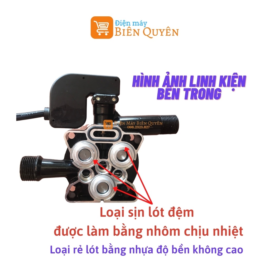 [Mã LIFEXANH03 giảm 10% đơn 500K] Đầu Bơm Máy Rửa Xe Gia Đình Đầu Áp Lực MADIKA JAPAN Có Role Tự Ngắt BH 12 Tháng