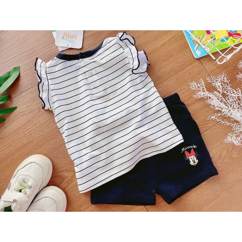 Bộ cộc tay Disney dư xịn cho bé gái