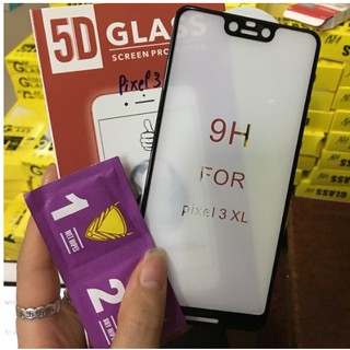 Kính cường lực 5D Xịn Cho Google Pixel 3XL Full keo toàn màn hình siêu cứng