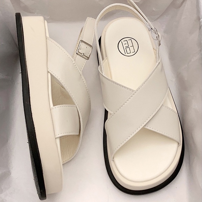 Dép sandal nữ quai chéo