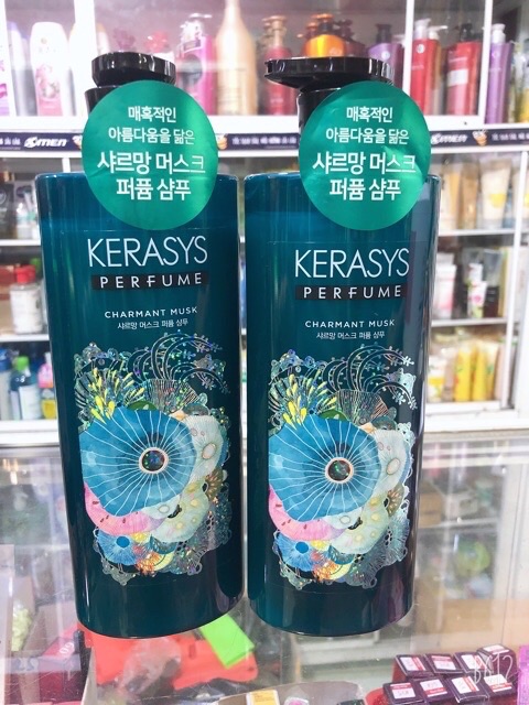 Bộ dầu gội + xả  nước hoa siêu mượt Hàn Quốc Kerasys Perfume 600ml