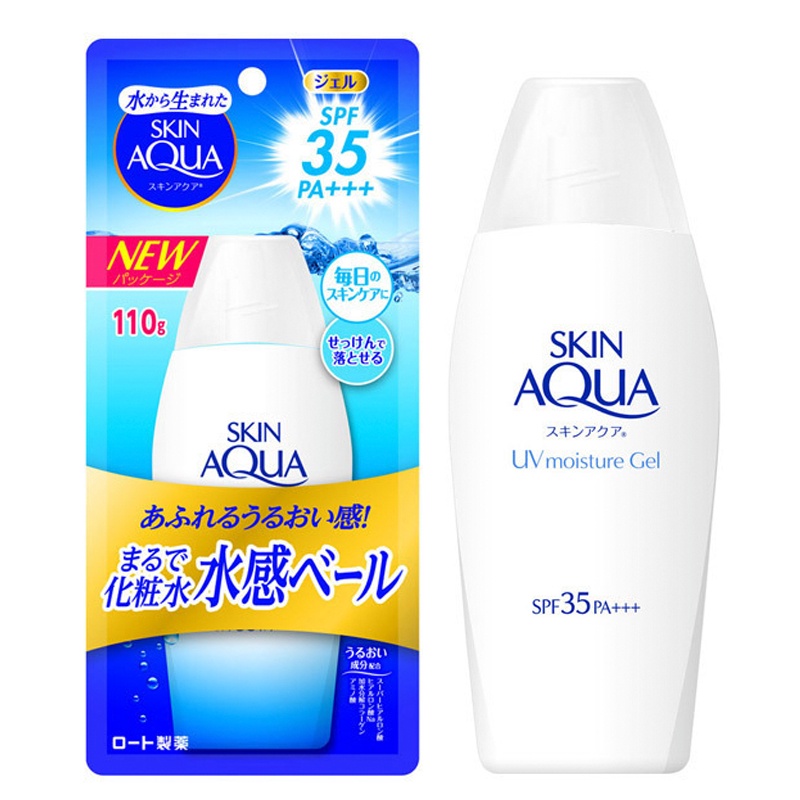 Kem chống nắng Rohto Skin Aqua UV Moisture Gel SPF35/PA+++ 110g