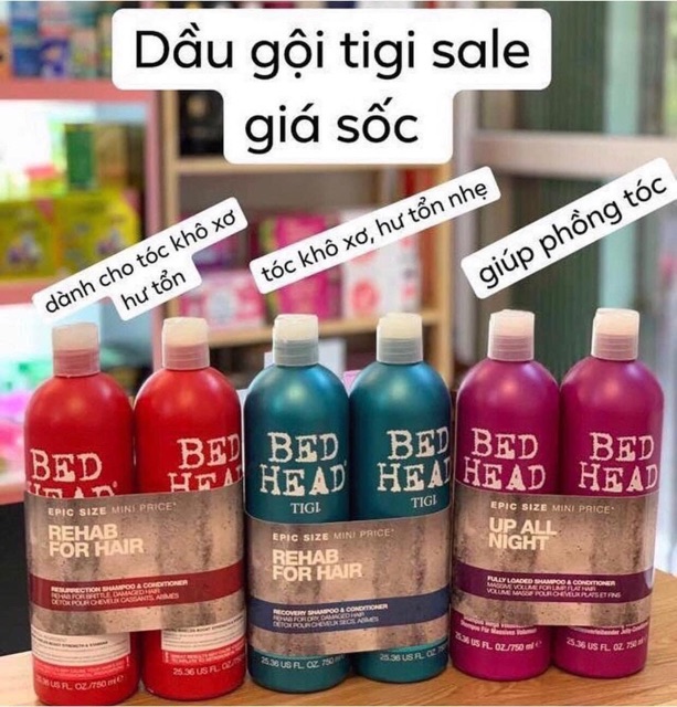 Dầu gội Tigi BED HEAD TIGI URBAN ANTIDOTES Resurrection Shampoo