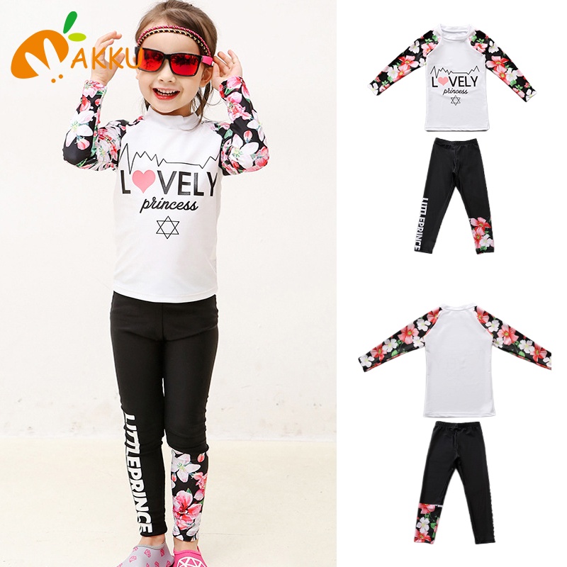 Bộ Đồ Bơi Dài Tay Chống Nắng Nhanh Khô Thời Trang Cho Bé