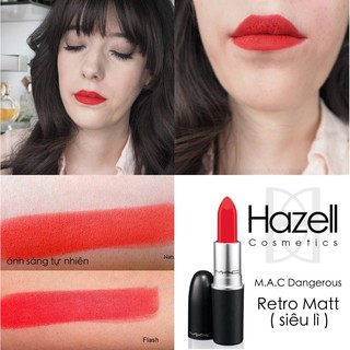 Son thỏi MAC Retro Matte Lipstick (siêu lì)