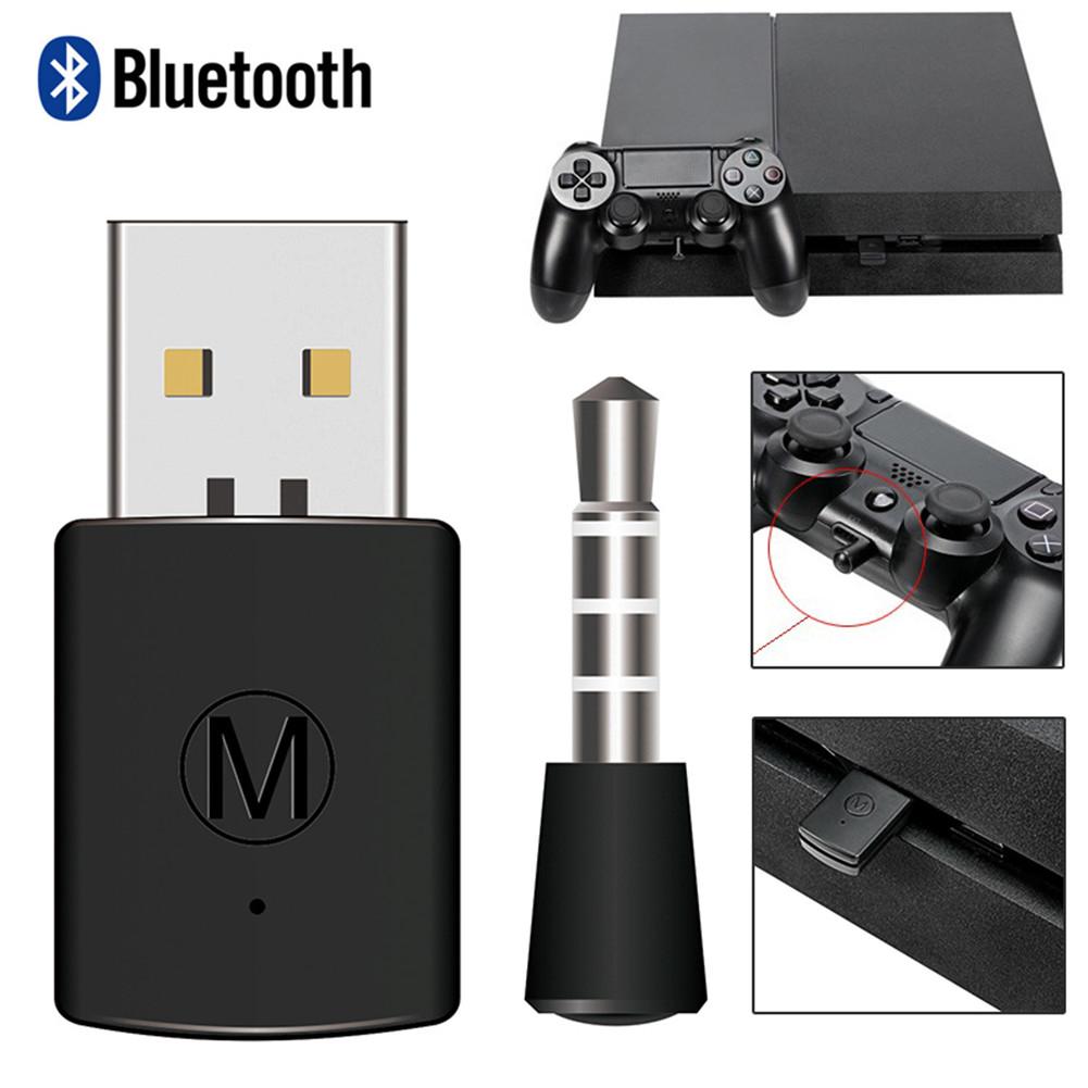 Bộ điều hợp tai nghe / mic không dây Bluetooth V4.0 USB Dongle cho PS4