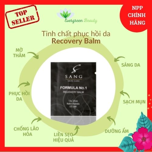 Tinh chất phục hồi da Recovery Balm ( gói 1.5g)⚡CHÍNH HÃNG⚡nguyên liệu 100% thiên nhiên, không chất độc hại, phục hồi da