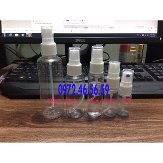 Combo 200 chai xịt phun sương 100ml