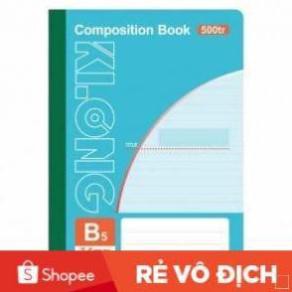 Sổ may dán gáy KLONG B5 Composition Book 500 trang, MS: 340 []