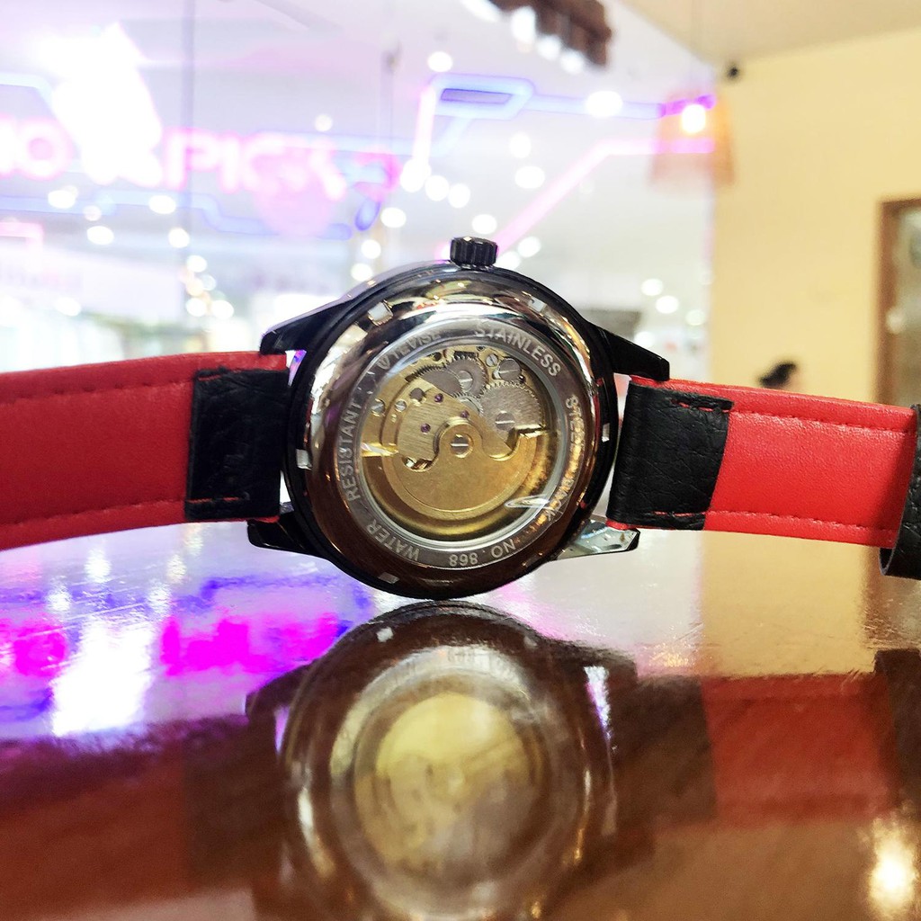 Đồng hồ , đồng hồ nam Tevise N868 Automatic, full box và thẻ bảo hành 3 năm, chống xước chống nước, dây da cao cấp | BigBuy360 - bigbuy360.vn