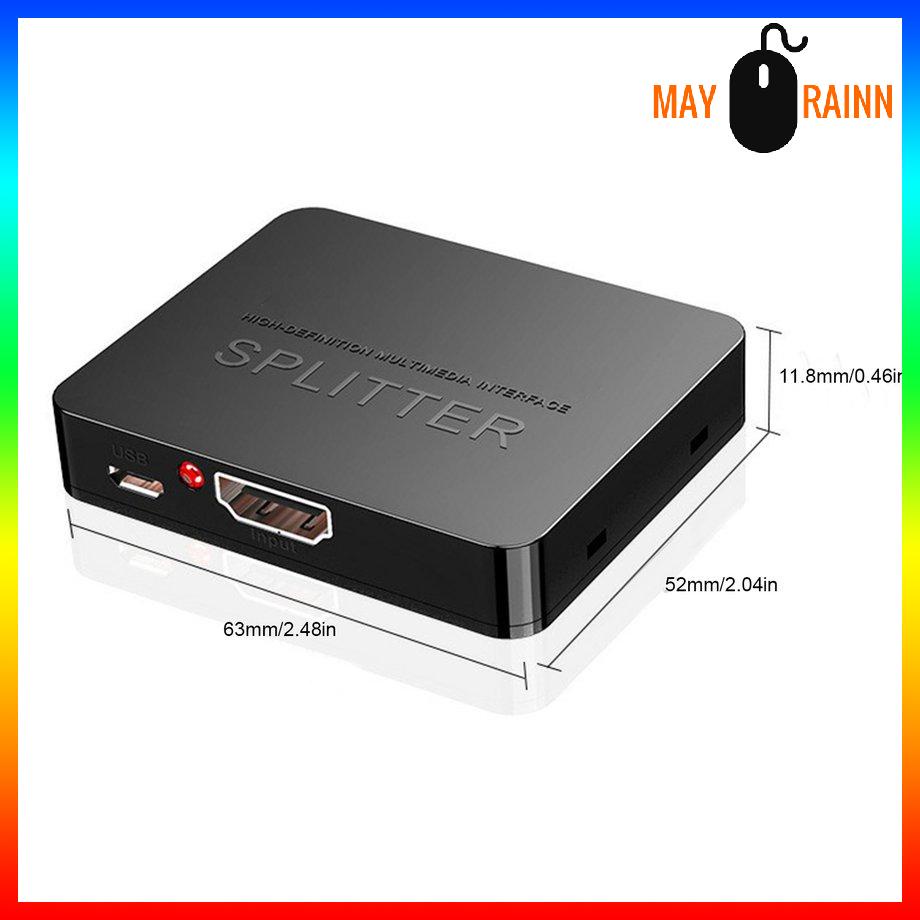 Bộ Chia Cổng hdmi 2 Trong 1 Thành 4k Cho Màn Hình Kép