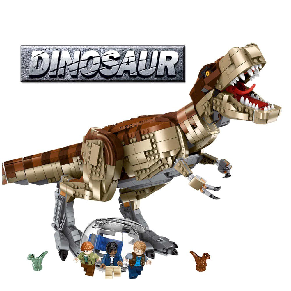 Đồ Chơi Lắp Ráp Dinosar 82200 ( Xếp Hình Mô Hình Khủng Long Bạo Chúa T.Rex Săn Mồi 1538 PSS )