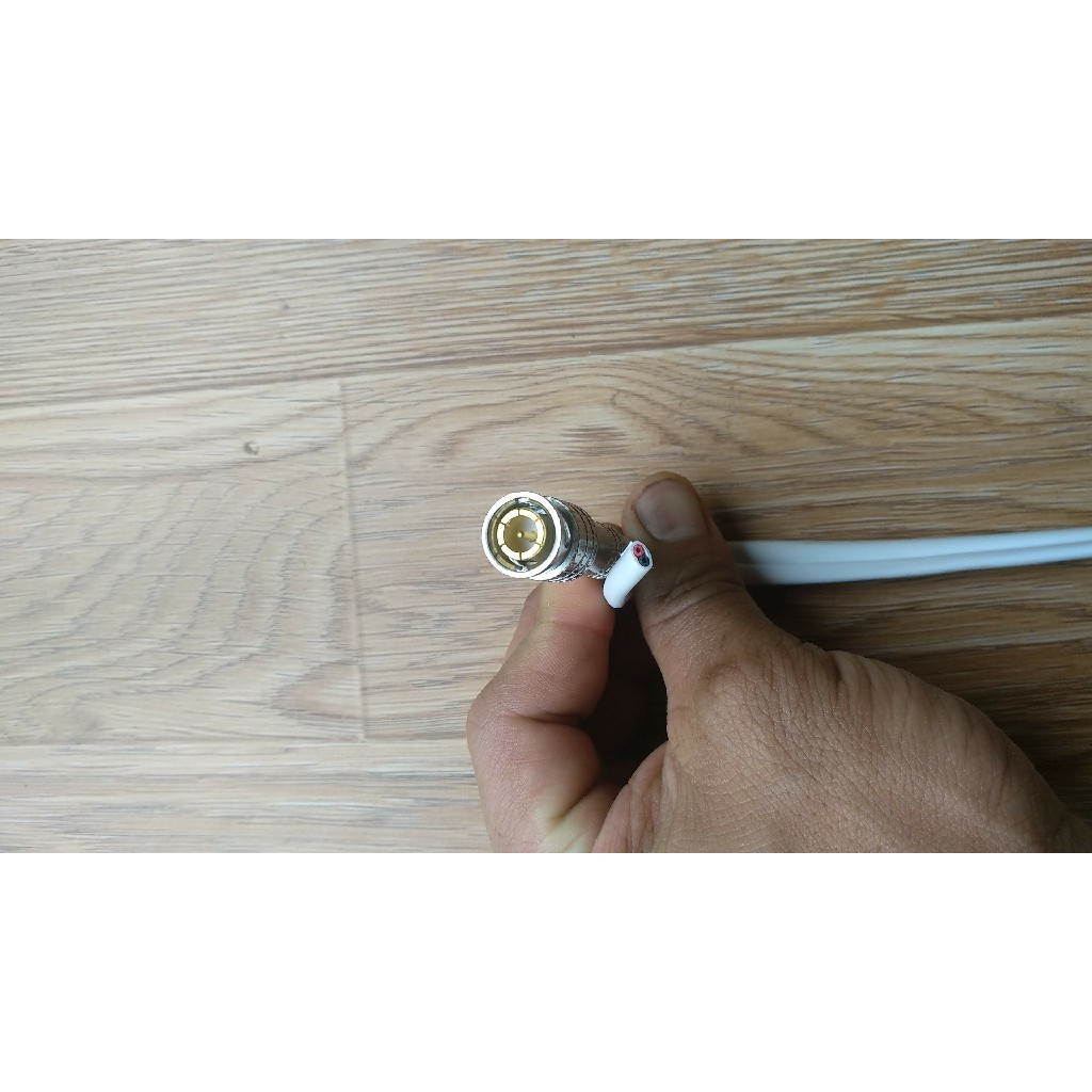 Dây tín hiệu đồng trục kèm dây điện nguồn bấm sẵn đầu cho camera giám sát  từ 20m trở lên