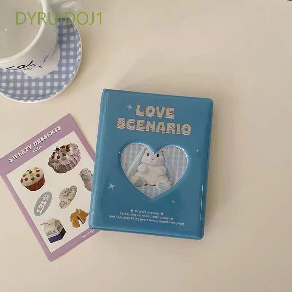 Tập album đựng hình thẻ kỷ niệm phong cách Hàn Quốc 3 inch với nhiều màu bắt mắt ngộ nghĩnh