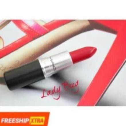 💄💄Son MAC Lady Bug 510 Màu Đỏ Hồng – Lustre