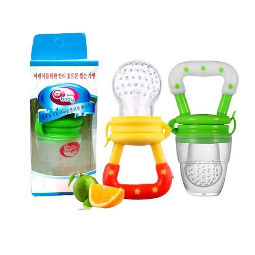 [Ăn dặm nhàn tênh] Núm nhai ăn dặm chống hóc silicon GB Baby Hàn Quốc