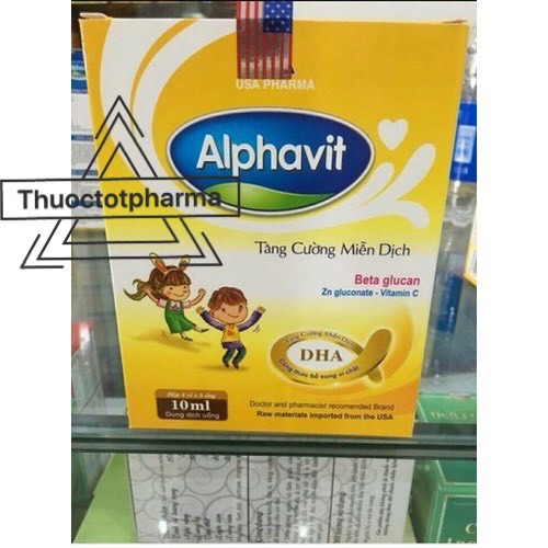 Alphavit tăng cường miễn dịch (Hộp 20 ống)