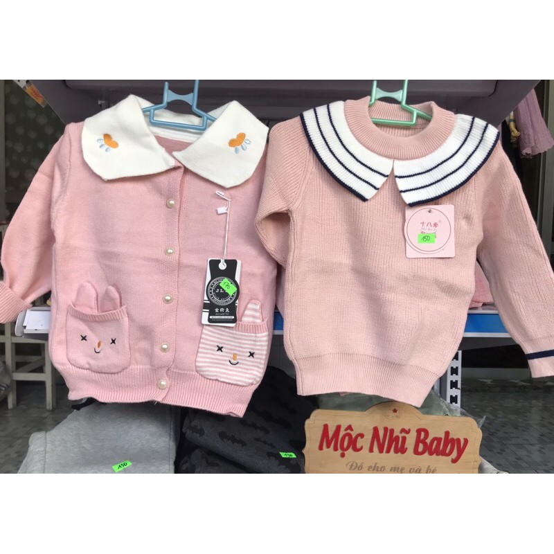 Áo len bé gái 1-4y