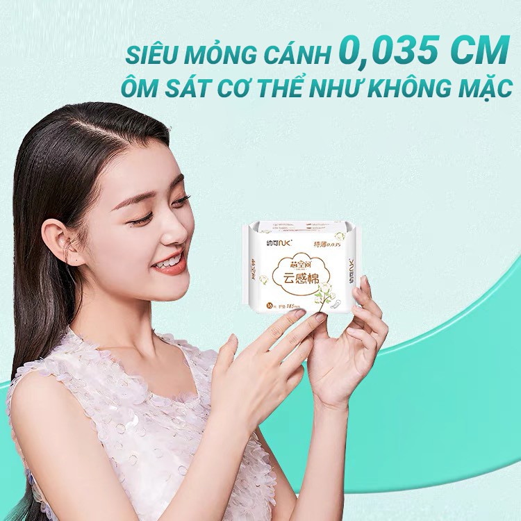 [Hàng Tốt -Băng vệ Sinh Có Cánh siêu mỏng dài 245mm] dùng ban ngày Siêu Mỏng siêu thấm Hàng Nhập Nội Địa Tốt Hộp (002)