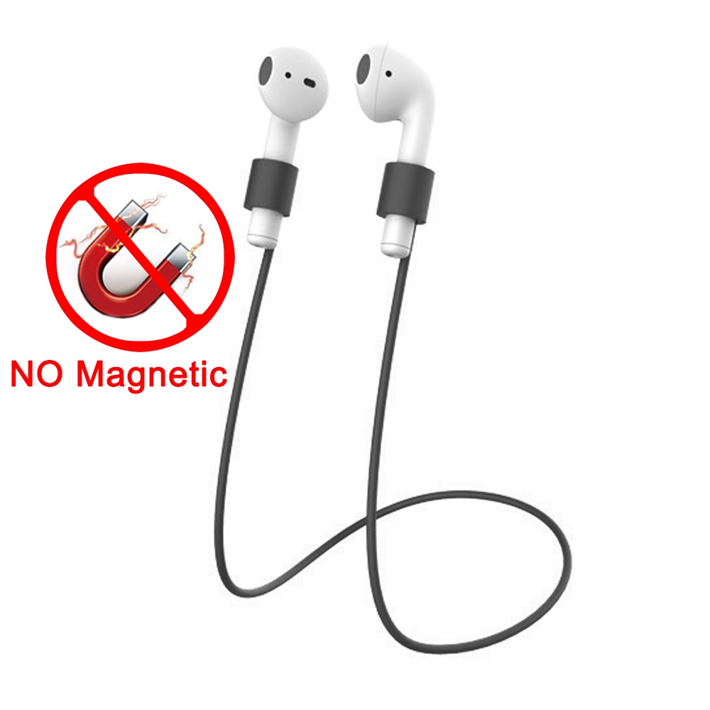 Dây Đeo Cổ Bằng silicone Có Nam Châm Chống Mất Cho airpods pro airpods 3 1 2