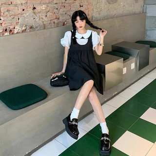 [ CÓ TÁCH LẺ ] Set babydoll đen trắng