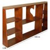 KỆ SÁCH TREO TƯỜNG GỖ DÀI 120CM SƠN HỆ NƯỚC  an toàn cho người tiêu dùng, tiêu chuẩn Xuấ Khẩu
