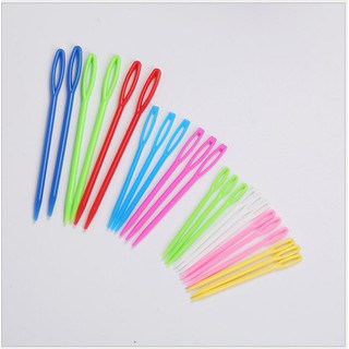 gói 100 cây kim nhựa khâu lên size 5-7-9cm