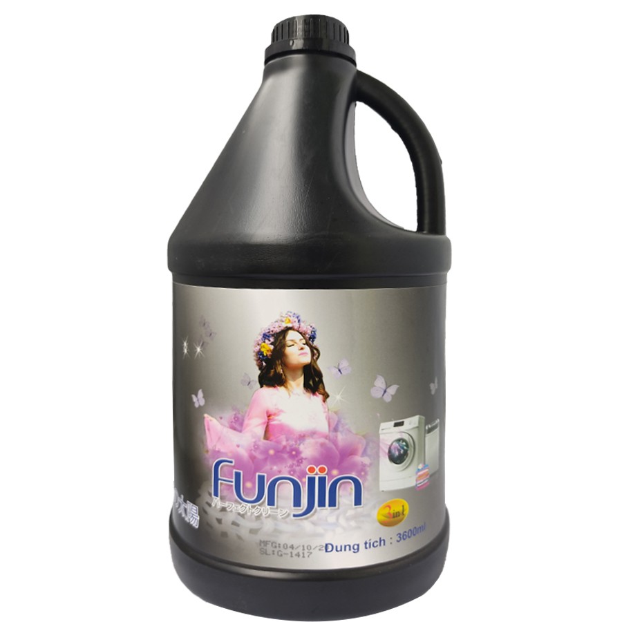 Nước giặt 3,6L Hương Ngàn Hoa| Violet| Funjin chính hãng | Bán lỗ xin đánh giá 5 sao | NppTruongThanh789
