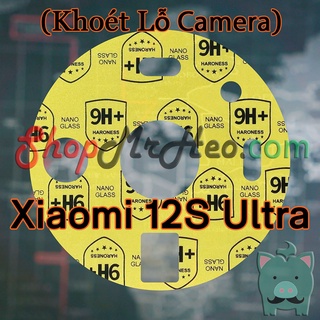 2 Bộ Dán Cường lực Nano Camera Xiaomi 12S Ultra