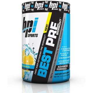 Tăng năng lượng trước tập BPI Best PreWorkout (Keto) 30 Servings