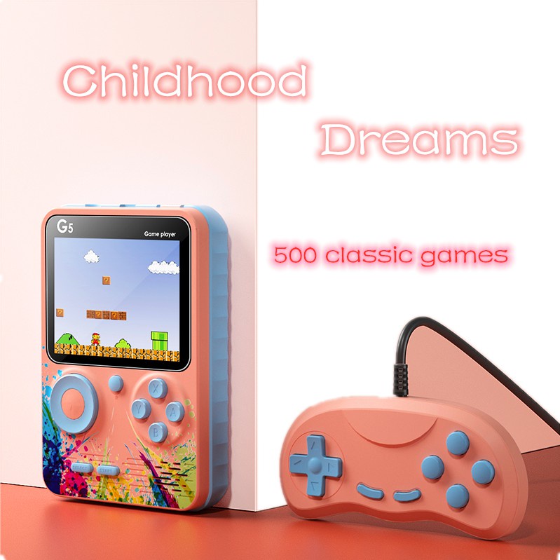 Máy chơi game cầm tay Super Mario Contra Mini Arcade 500 trò chơi cổ điển | BigBuy360 - bigbuy360.vn