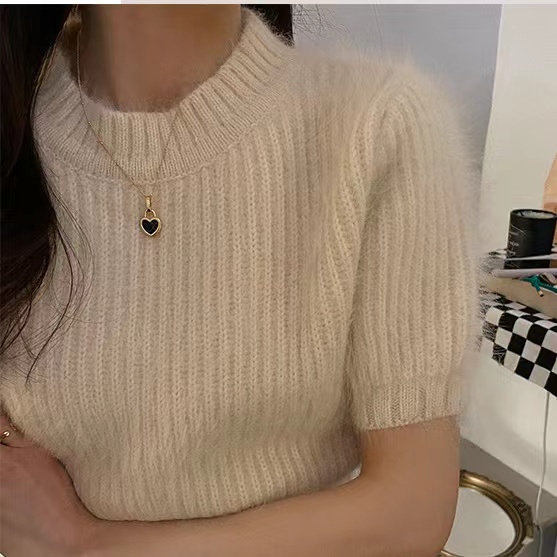 Dây Chuyền Hai Mặt Hình Trái Tim Màu Trắng Đen Phong Cách Retro Sang Trọng Cho Nữ