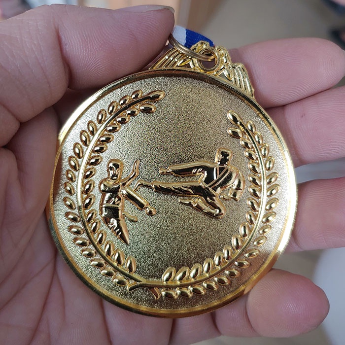 [Free in ấn logo] Huy chương lưu niệm võ thuật ⚡ Đồ lưu niệm thể thao giá tốt