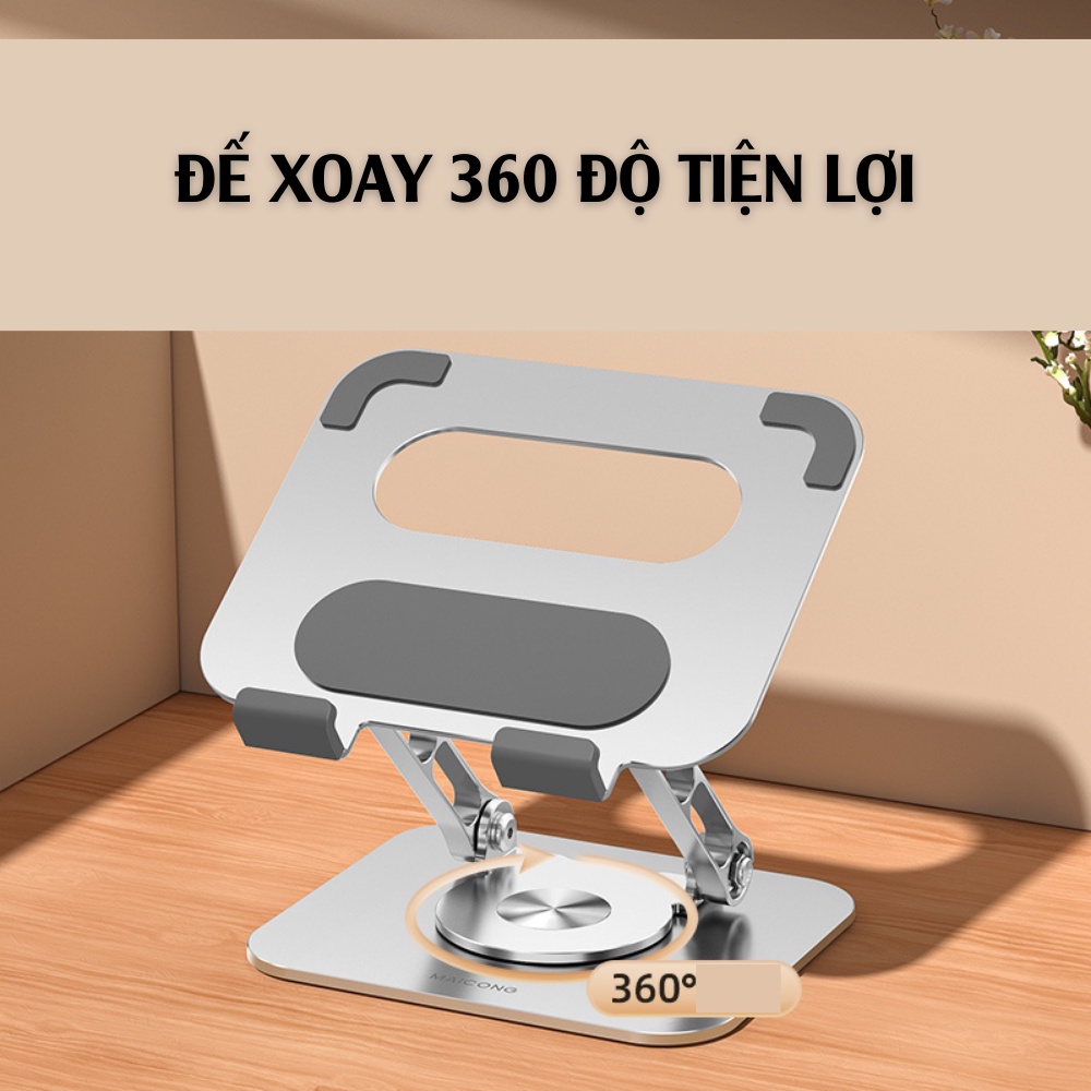 Giá đỡ điện thoại, máy tính bảng hợp kim nhôm cao cấp