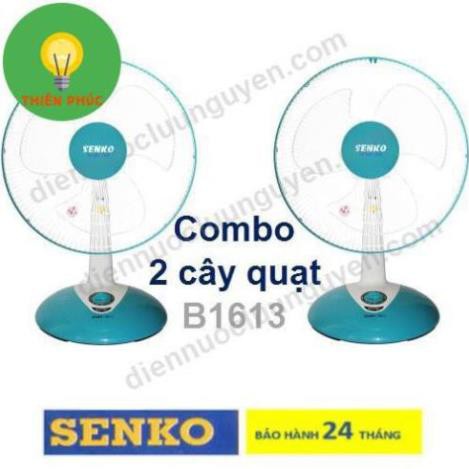 COMBO 2 QUẠT BÀN B4 SENKO B1613 - Chính hãng