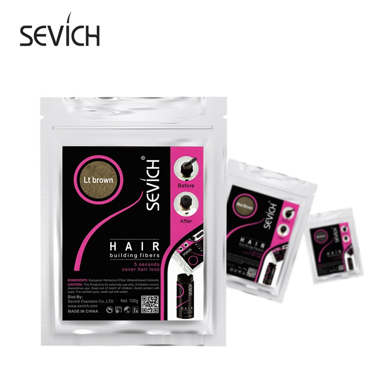 Bột phủ dày tóc hói tóc thưa SEVICH Hair 25g